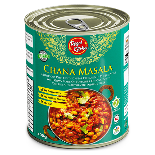 Chana Masala - Chickpeas in Indian Style gravy 400g (Vegan)