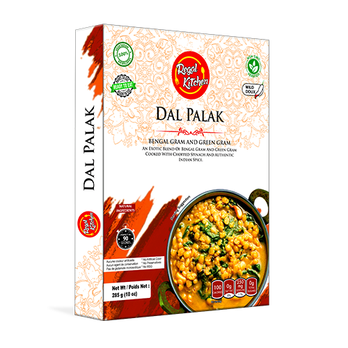Dal Palak-Blended Bengal Gram & Green Gram gravy 285g (Lacto)