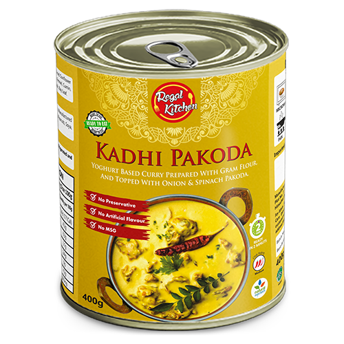 Kadhi Pakora-Gram flour curry & Onion Spinach Ball 400g (Lacto)