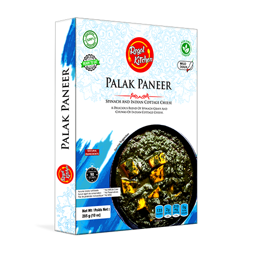 Palak Paneer-Indian Cottage Cheese in Spinach Gravy 285g (Lacto)