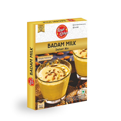 Badam Milk Mix-Milk Almond flavoured 200g (Lacto)