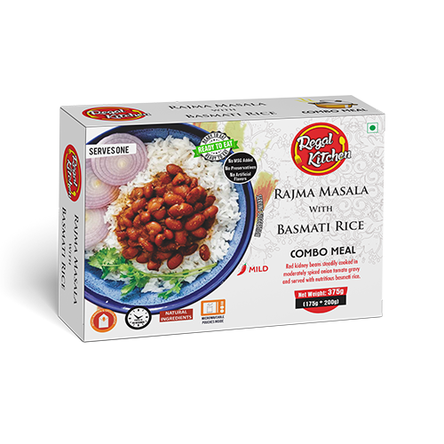Rajma Masala-Red Kidney Beans Gravy in Basmati Rice 375g (Lacto)