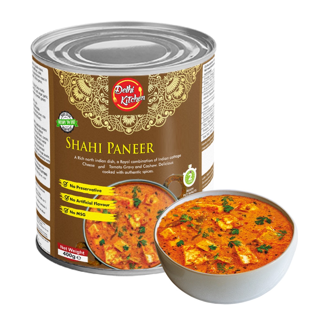 Shahi Paneer-Indian Cottage Cheese in spiced Gravy 400g (Lacto)