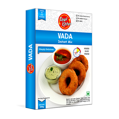 Vada Mix-Deep fried fritters, savoury doughnuts 200g (Vegan)