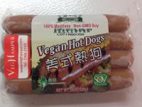 Hot Dogs (6pcs, 340g/pack)(vegan)