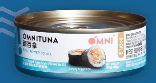 Vegan Tuna Fish OmniTuna (100 g/tin)(vegan)