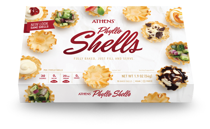 Phyllo Shells (56g, 15 pieces)(vegan)